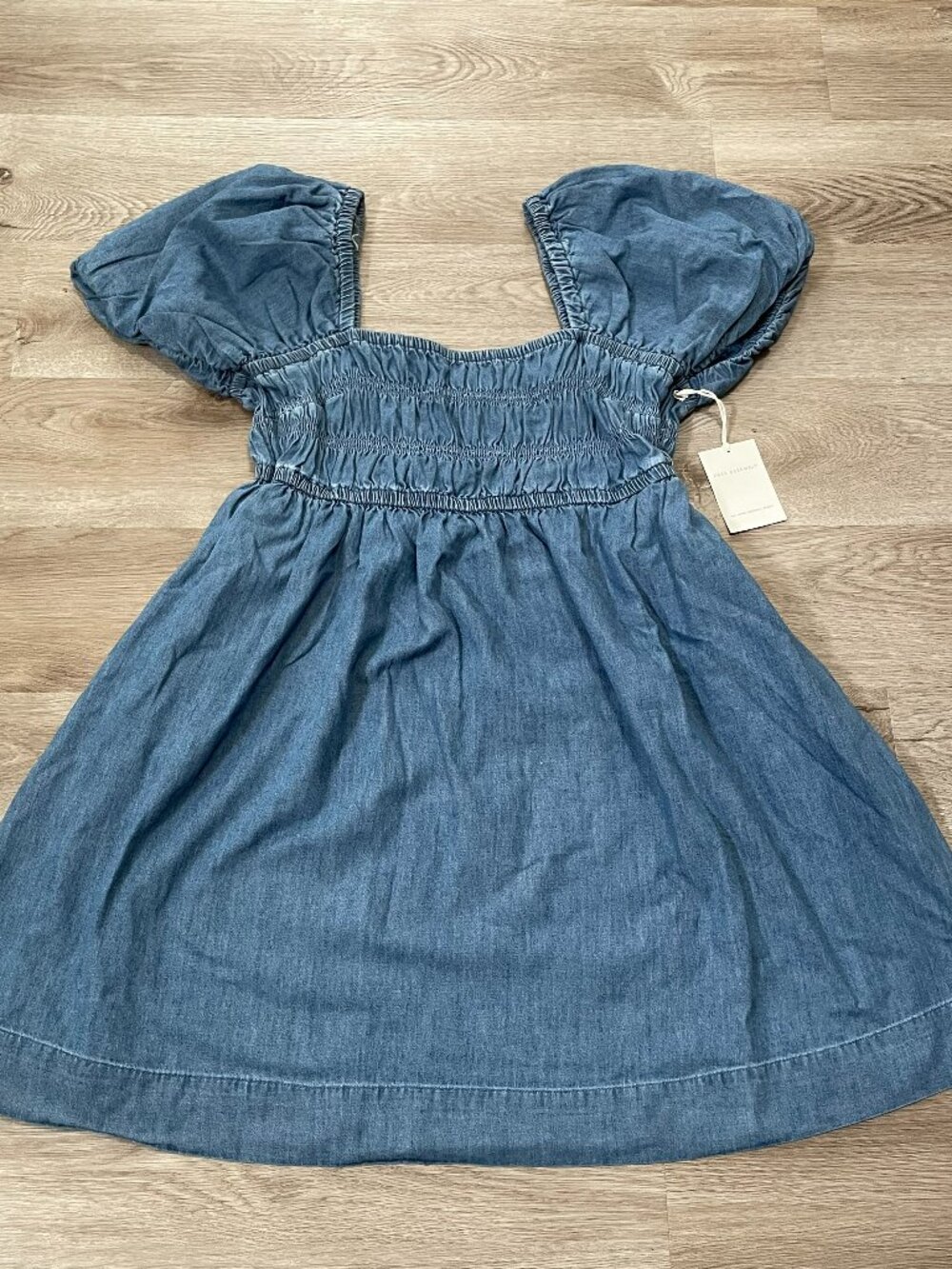 Smocked Cotton Dress